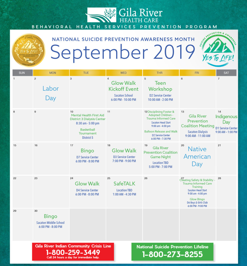 Yes To Life Gila River Health Care